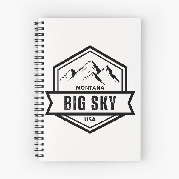Item preview, Big Sky - Montana - United States  designed and sold by GoodOldVintage.