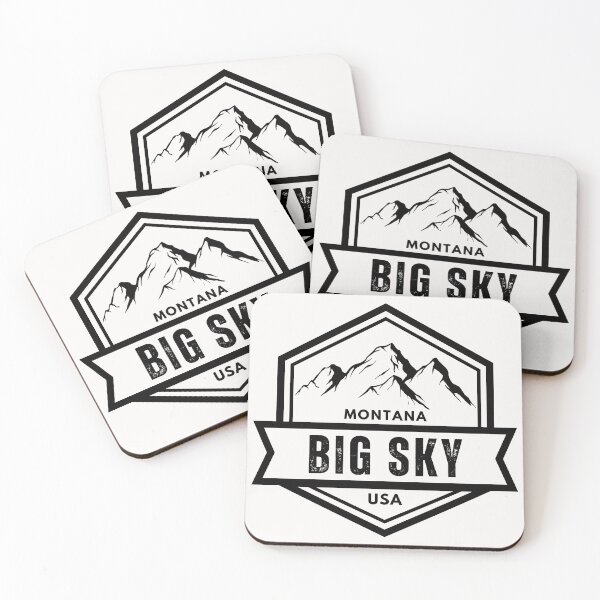 Item preview, Big Sky - Montana - United States  designed and sold by GoodOldVintage.