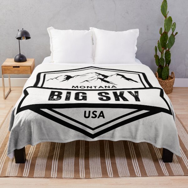 Item preview, Big Sky - Montana - United States designed and sold by GoodOldVintage.