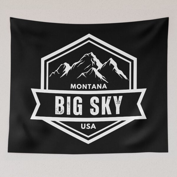 Item preview, Big Sky - Montana - United States  designed and sold by GoodOldVintage.