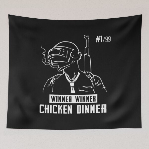 Item preview, Victory Bites: #1/99 Winner Winner Chicken Dinner Design | Limited Edition Gaming Celebration Art designed and sold by Black_Art.