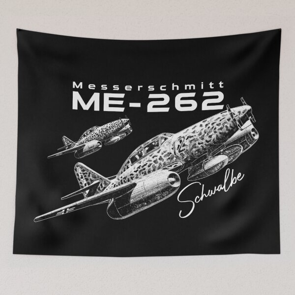 Item preview, Messerschmitt Me-262 – Historic Jet Aircraft Art designed and sold by Aerolovers.
