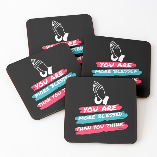 Item preview, YOU ARE MORE BLESSED THAN YOU THINK designed and sold by AMERICANA APPAREL.