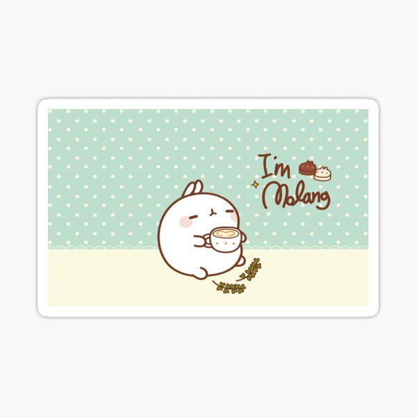 Item preview, I'm a Kawaii Bunny Sipping Coffee designed and sold by makersfolly.