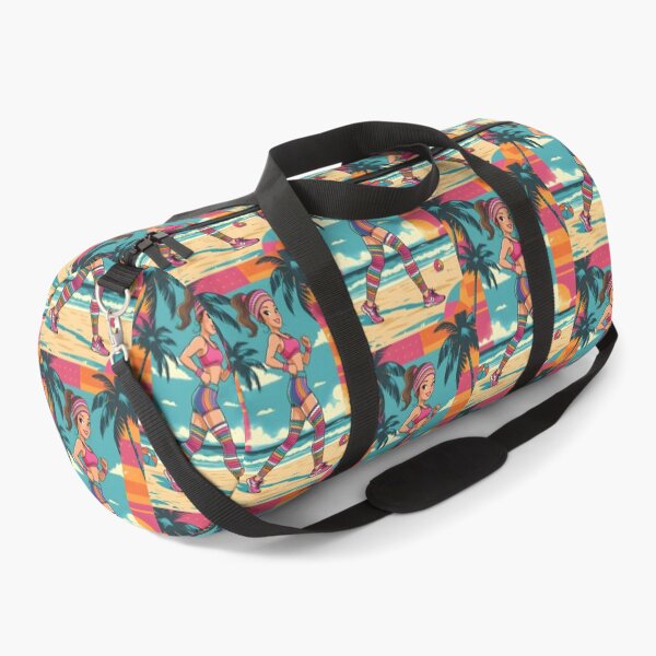 Item preview, Retro Beach Fitness - 80s Workout Vibes designed and sold by Rawecz Studio.