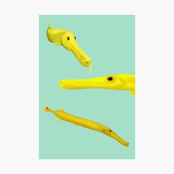 Item preview, Yellow Trumpetfish designed and sold by Romanticize the Life.