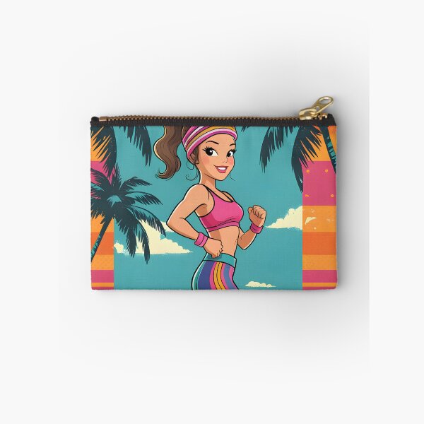 Item preview, Retro Beach Fitness - 80s Workout Vibes designed and sold by Rawecz Studio.