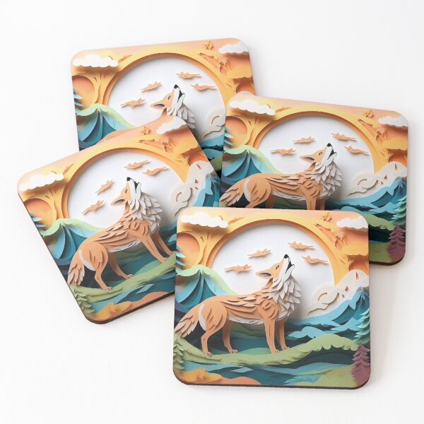 Item preview, Coyote's Serenade designed and sold by tiltshiftearth.