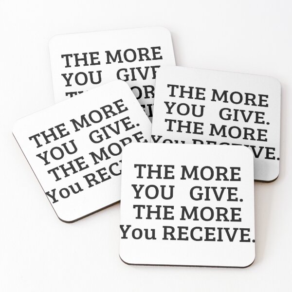 Item preview, The More You Give To Charity The Richer You Become & Receive designed and sold by goodFather4ever.