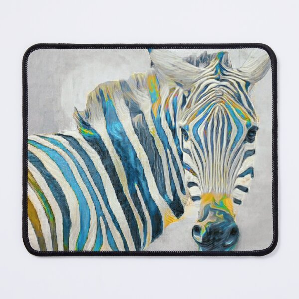 Item preview, Colorful Zebra Portrait 02 designed and sold by Pretty-Bird.