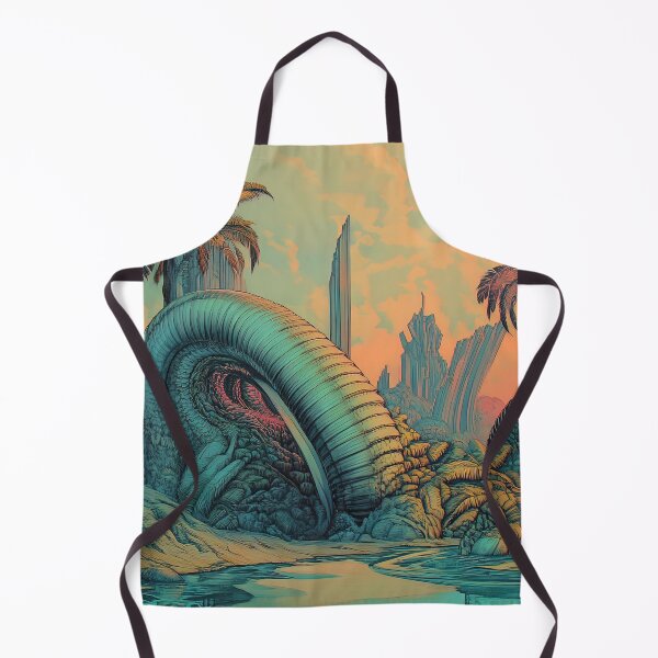 Item preview, Serpent's Rest: The Azure Coils Amidst Palm Shores designed and sold by bloorose.