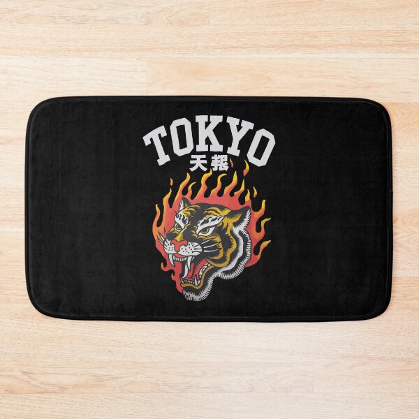 Item preview, Vintage Tokyo Japan T-Shirt – Bold Tiger Tattoo Design designed and sold by paulo silveira.