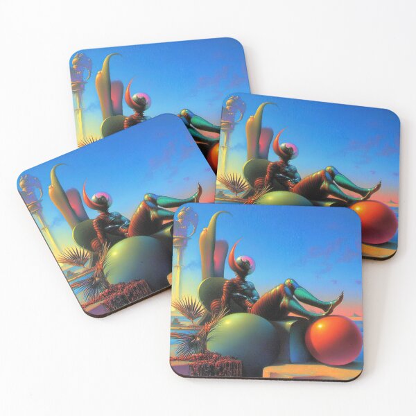 Item preview, Chromatic Contemplation: The Alien Muse on Shores of Azure Dreams designed and sold by bloorose.