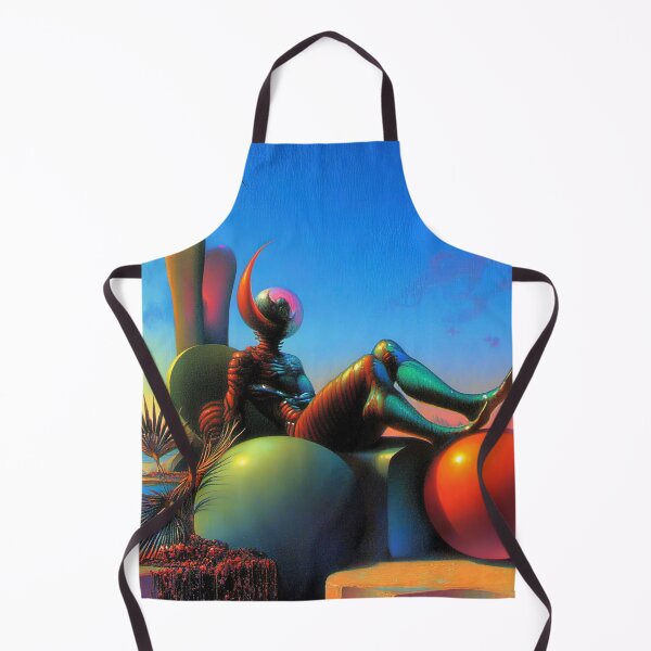 Item preview, Chromatic Contemplation: The Alien Muse on Shores of Azure Dreams designed and sold by bloorose.