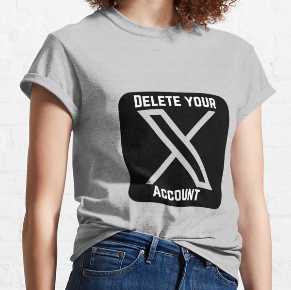Item preview, Delete your X account designed and sold by claremarie3184.