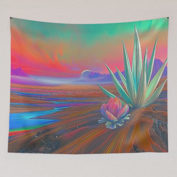 Item preview, Prismatic Expanse: The Desert Bloom of Celestial Hues designed and sold by bloorose.