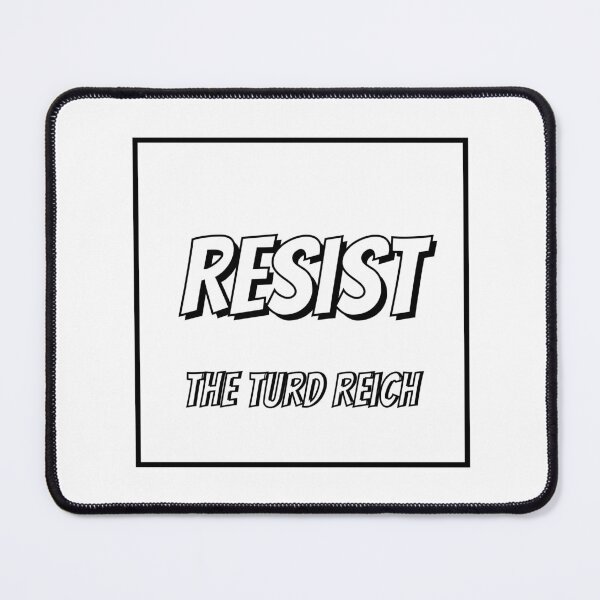 Item preview, Resist the Turd Reich Retro Comic Style Text Art designed and sold by amandaline.