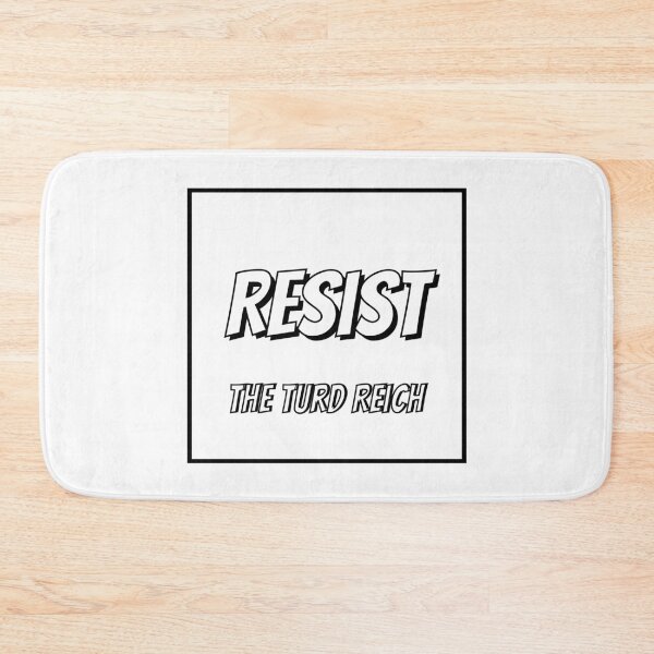 Item preview, Resist the Turd Reich Retro Comic Style Text Art designed and sold by amandaline.