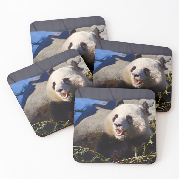Item preview, Panda Enjoying A Snack designed and sold by jaxk787.