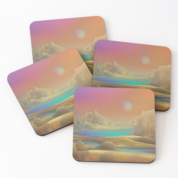 Item preview, Ephemeral Vale: The Whispering Shores of Lunar Serenity designed and sold by bloorose.