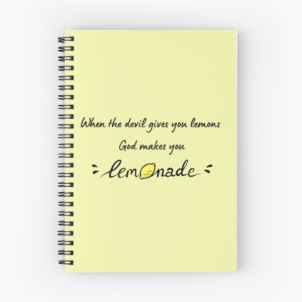 Item preview, When The Devil Gives You Lemons God Makes You Lemonade designed and sold by Forevermore.