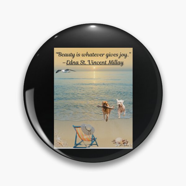 Item preview, Beauty is whatever gives joy designed and sold by Planet Agora.