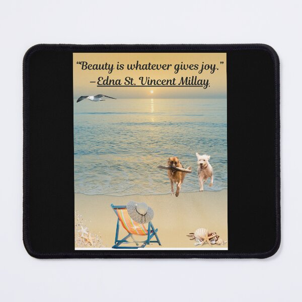 Item preview, Beauty is whatever gives joy designed and sold by Planet Agora.