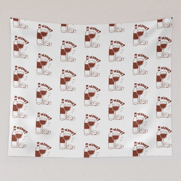 Item preview, Wine & Cheese – Hand-Drawn Minimalist Art designed and sold by btwjulis.