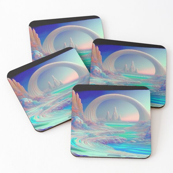 Item preview,  Arcadian Rift: The Luminescent Passage Through Whispering Shores designed and sold by bloorose.