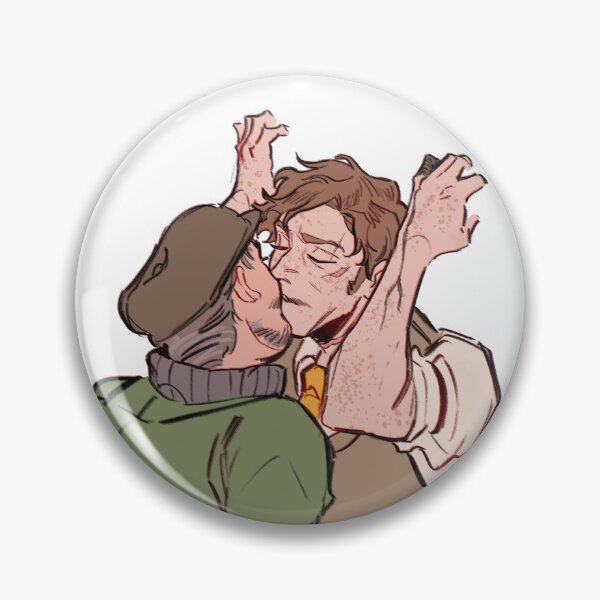 Item preview, Arthur and Butcher Kissing designed and sold by PinchOfPeppers.