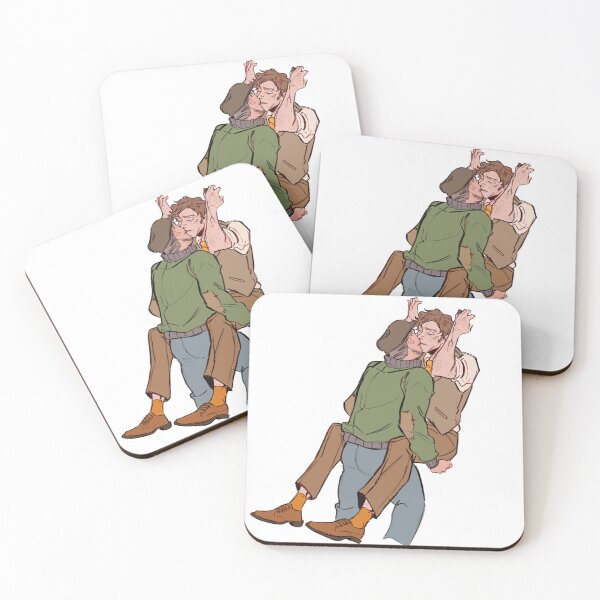 Item preview, Arthur and Butcher Kissing designed and sold by PinchOfPeppers.