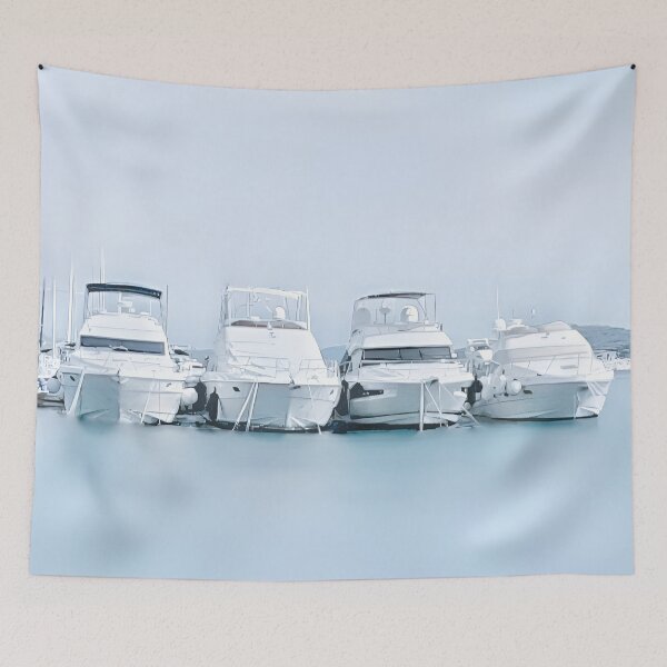 Item preview, Boats In The Harbor  designed and sold by Pretty-Bird.