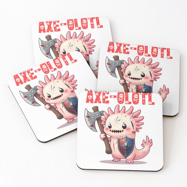 Item preview, AXE-OLOTL funny axolotl t-shirt, kids girls, boys gift gifts apparel merch designed and sold by SellingStuff91.