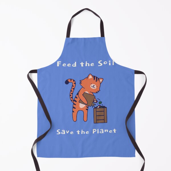 Item preview, Compost Cat Feed The Soil Save The Planet designed and sold by CrowCottage51.