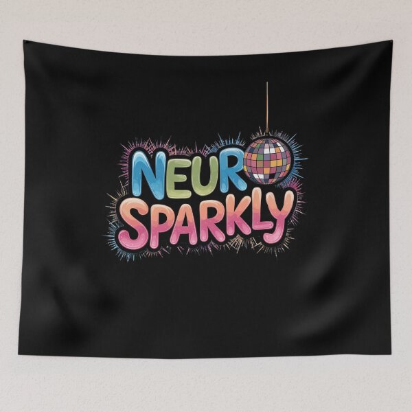 Item preview, Neuro Sparkly Neurosparkly Autism ADHD  designed and sold by BeansHotTees.
