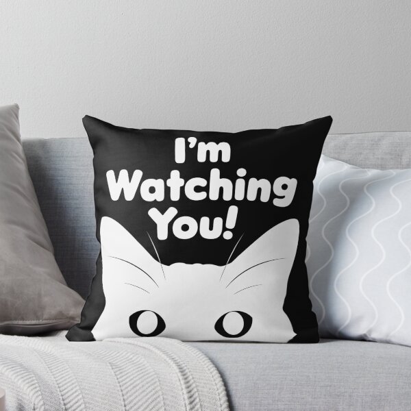 Item preview, I'm Watching You - Cat Eyes | Cat lover designed and sold by Monochromaniaus.