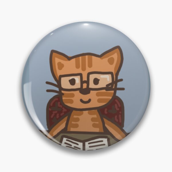 Item preview, Studious cat designed and sold by MuffinK15.