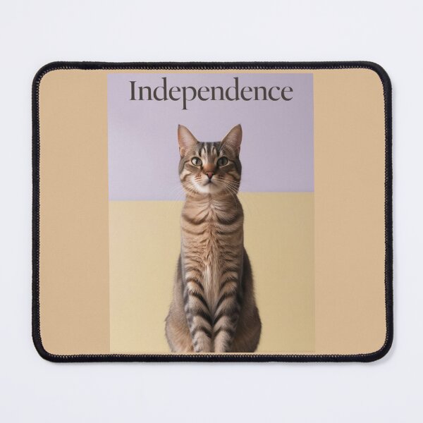 Item preview, Cat – Independence | Realistic Cat Art with Confident Posture designed and sold by AIKNOCKTECK.