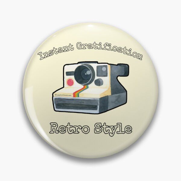 Item preview, Instant Gratification Retro Style designed and sold by LookUpCreations.