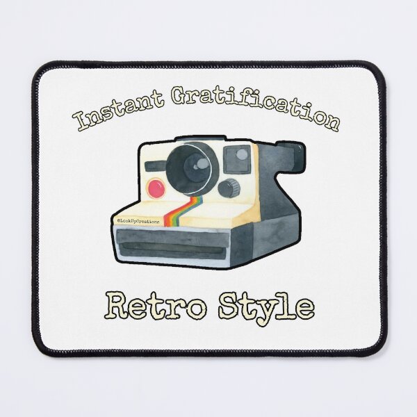 Item preview, Instant Gratification Retro Style designed and sold by LookUpCreations.