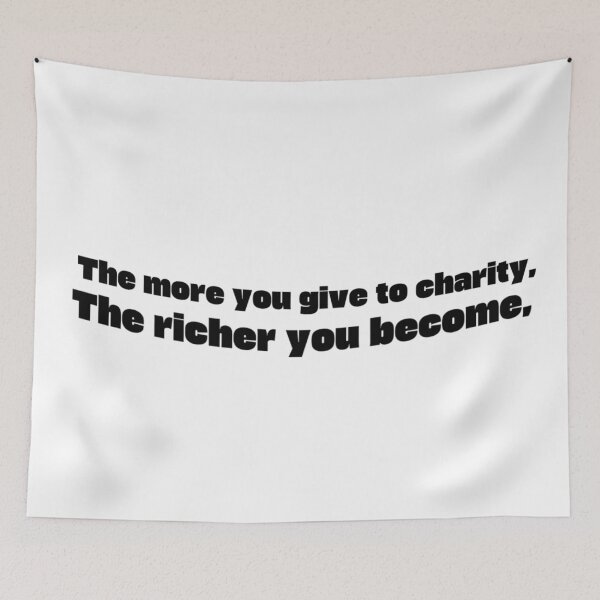 Item preview,  The more you give, the more you receive  &  You the Richer   designed and sold by goodFather4ever.