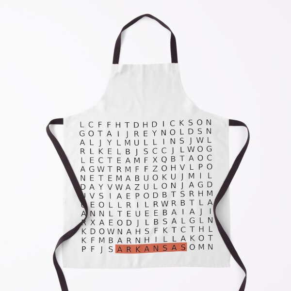 Item preview, Fayetteville Arkansas Word Search designed and sold by Pink Ribbon.