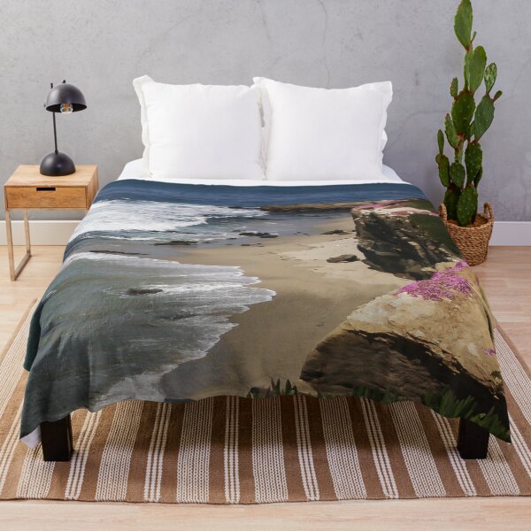 Item preview, Overlooking a Beach in La Jolla, San Diego county.. designed and sold by heatherfriedman.