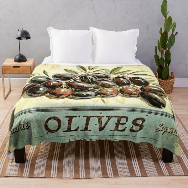 Item preview, Black Olives Vintage French Poster  designed and sold by Pretty-Bird.