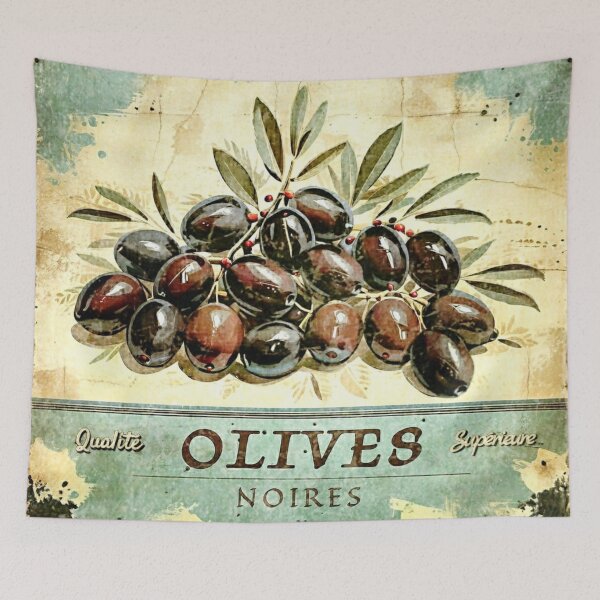 Item preview, Black Olives Vintage French Poster  designed and sold by Pretty-Bird.