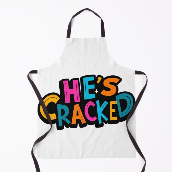 Item preview, He's Cracked – Bold and Relatable Gen Alpha Merch Gifts designed and sold by FunnehGacha.
