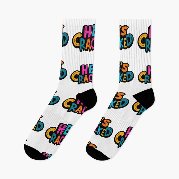 Item preview, He's Cracked – Bold and Relatable Gen Alpha Merch Gifts designed and sold by FunnehGacha.