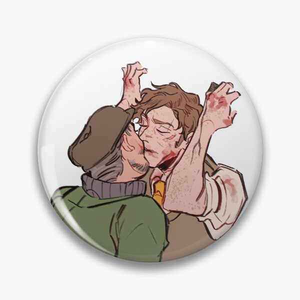 Item preview, Bloody Arthur and Butcher Kissing designed and sold by PinchOfPeppers.