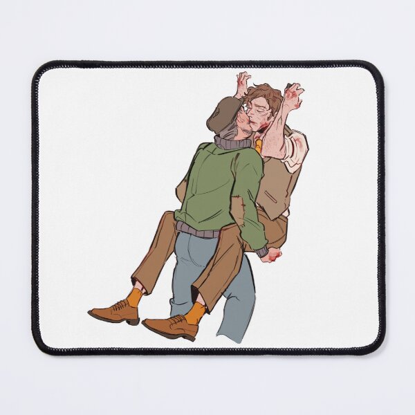 Item preview, Bloody Arthur and Butcher Kissing designed and sold by PinchOfPeppers.
