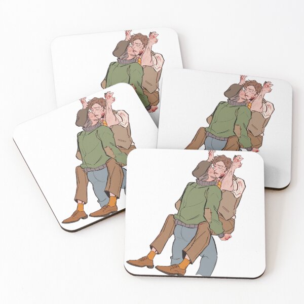 Item preview, Bloody Arthur and Butcher Kissing designed and sold by PinchOfPeppers.